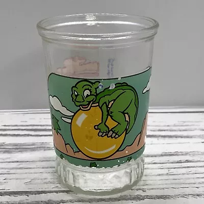 Vintage 1998 Ducky The Dinosaur  The Land Before Time  VI Bama Jelly Jar 4” • $22.50