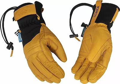 Kinco 9088HKP Mens Ski Gloves Buffalo Leather Waterproof HydroFlector Skyliner • $78.99