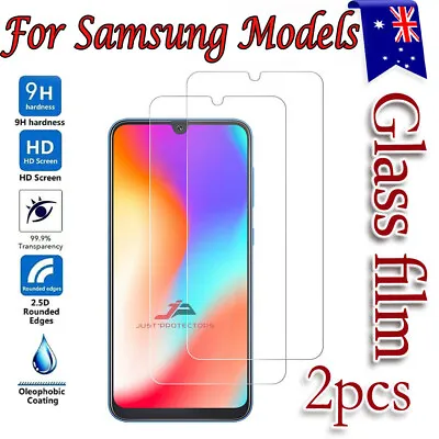 2X For Samsung Galaxy A21S A12 A52 A20 A51 A11 Tempered Glass Screen Protector • $4.99