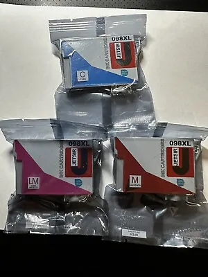 098XL JETSIR Ink Cartridges - Replaces Epson 98  - Cyan Magenta Light Magenta • $13