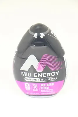 6 PACK Mio Energy ACAI BERRY STORM Liquid Water Enhancer 1.62 Oz  BB 3/22 P4 • $26