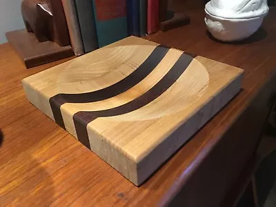 Ulu Wood Square Bowl Dish 7.25 X 7.25 X 1.25 Inch • $20.36