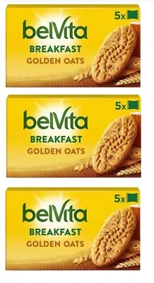 Belvita Golden Oats Breakfast Biscuits 3 Packs  • £5.33