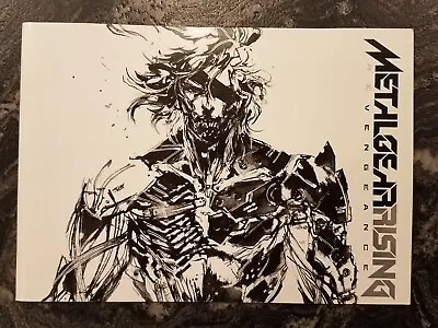 Metal Gear Solid Rising Revengeance Yoji Shinkawa Art Work Book Pre-order Bonus • $30.99