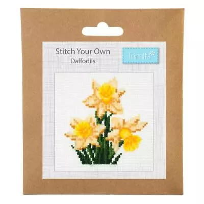 Daffodil Counted Cross Stitch Kit By Trimits • £3.49