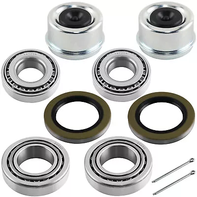 Trailer Hub Wheel Bearing Kit 25580 14125A Seal 2.250'' 6000-7000lb Axles CA D28 • $29.56