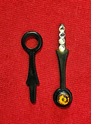 Kit Cat Clock  JEWELED HANDS For D3 D8 BLACK For 50s Thru 90s • $24.50