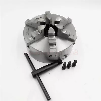 6Jaw Lathe Chuck 6-jaw K13 Self-Centering Plain Back For Lathe Metalworking CNC • $329.99