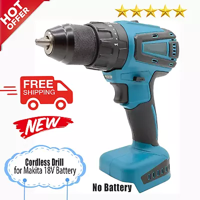 Cordless Drill Compatible With Makita 18V Battery Electric Drill • $27.99