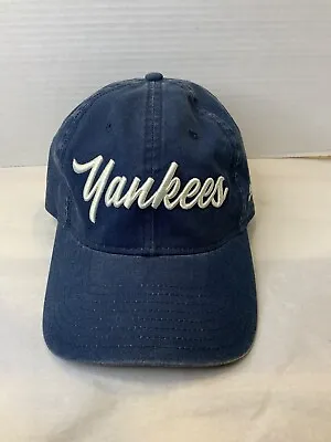 New York Yankees Script Women's New Era 9TWENTY Adjustable Baseball Cap Dad Hat • $19.98