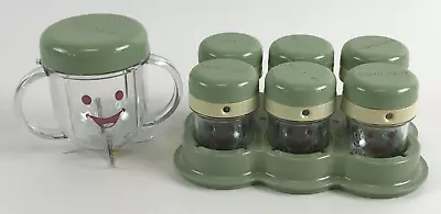 Magic Bullet Baby Bullet 6 Date Dial Storage Cups & 1 Short Cup Bundle • $15.99