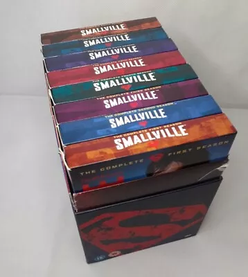 Smallville Boxset Seasons 1-8 DVD Job Lot (2009) Tom Welling Cert 15 48 Discs • £12.99