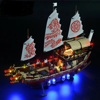 LED Lighting Kit For LEGO 70618 Ninjago Destiny's Bounty Lighting ONLY-AU Seller • $65.52
