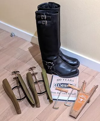 WESCO Tall Harness BOOTS 21 ½  Knee High  US 11D. $ 795 • $795