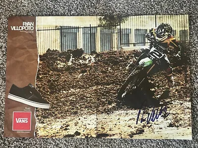 *ryan Villopoto*signed*autographed*picture*kawasaki*10.5 X 16*coa* • $39