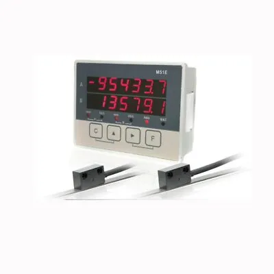 M51E 2 Axis Lcd Dro Magnetic Optical Linear Displacement Scale Sensor • $158