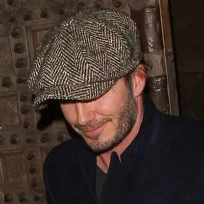 £9.87 • Buy Men Retro Peaky Blinders Hat Newsboy Flat Cap Herringbone Tweed Baker Boy Gatsby