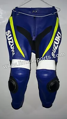 Suzuki Motorbike/Motorcycle Leather Racing Pants/Trouser • $219.95