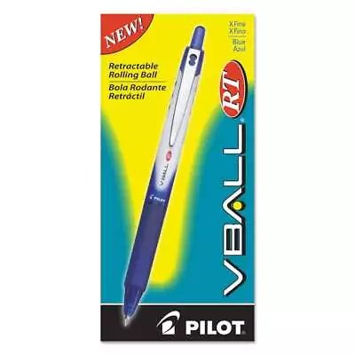 Pilot VBall RT Liquid Ink Retractable Roller Ball Pen Blue Ink .5mm Dozen • $32.86