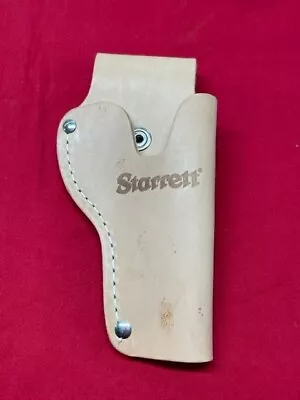 Starrett 914 Leather Holster For 1  Micrometer   IN STOCK • $31