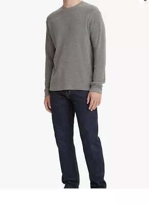 $34.99 • Buy Levi's Men's Gray Long Sleeve Relaxed Thermal