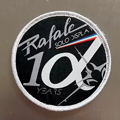 2019 Rafale Solo Display 10 Years Velcro Patch (Dassault Fighter Fighter Plane) • $27