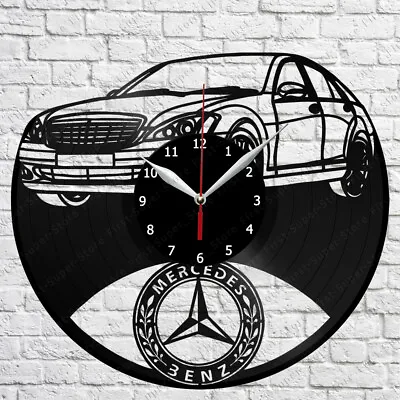 Mercedes-Benz S-Class Vinyl Record Wall Clock Home Fan Art Decor 7161 • $14.99