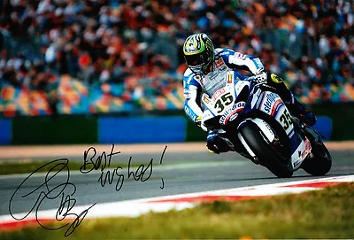 Cal Crutchlow Hand Signed World Superbikes WSBK Yamaha Photo 12x8 4. • £39.99