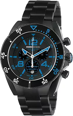 Momo Design Dive Master Sport MD1281BK-20 Man Quartz Watch • $473.50