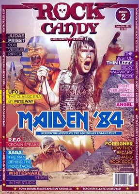 Rock Candy - Issue 2 - Maiden 84-s/r • £9.50