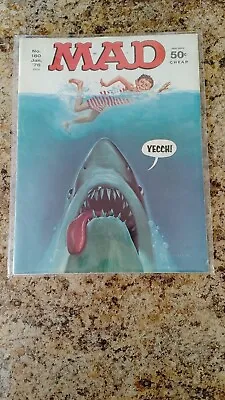 Mad Magazine No.180 January 1976  JAWS  • $25.44