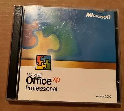 Microsoft Office Professional Edition 2002 • $15