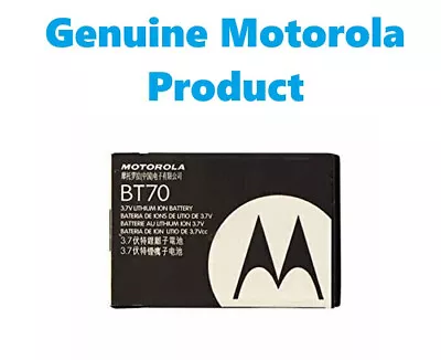 Motorola BT70 Extended Battery SNN5767A For V190 V195 V323 V325 V360 • $14.44