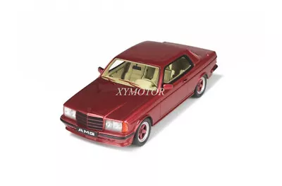 OTTO 1:18 Mercedes-Benz AMG 500CE Resin Diecast Model Car Red Toys Gifts Display • $127.59