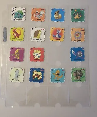 Pokemon Cubitz Tazo Puzzle #4 - Near Complete Set *Missing 1* • $139.99