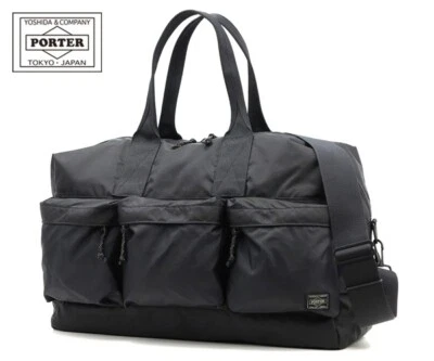 $343.99 • Buy Porter YOSHIDA Bag 855-05900 2Way Travel Duffel Bag FORCE Black -New