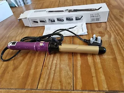 Professional Automatic Hair Curler With Adjustable Temperature Left/Right Curl.. • £12