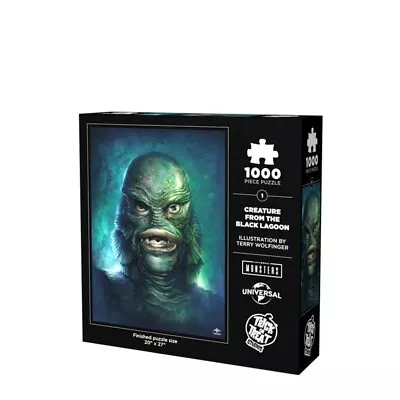 (Preorder - Apr) Creature From The Black Lagoon 1000 Piece Puzzle • $19.99