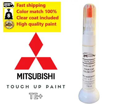 For MITSUBISHI AC10983 W83 PWJ INNSBRUCK WHITE Touch Up Paint Pen With Brush • $14.49