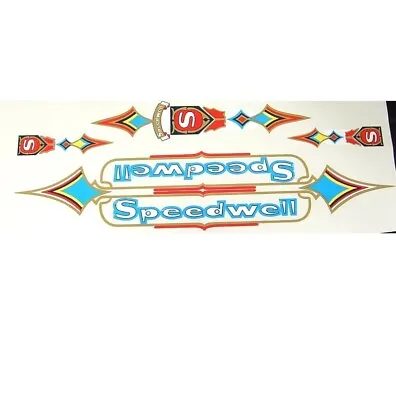 Speedwell  Decals For Vintage Retro Bicycle Choice One Set Per Sale  • $68