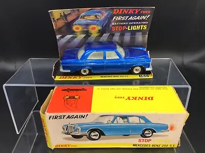 Vintage Boxed Dinky Toys No. 160 Mercedes Benz 250 SE S.E. Blue • $60.62