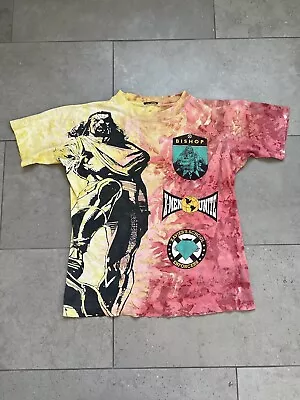 Vintage 90s Marvel Comics Bishop Comic Single Stitch Tie Dye Shirt Sz S RARE • $69.97