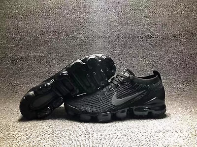 Nike Air VaporMax Flyknit 3.0 2019 Black Mens Running Shoes Sneakers Trainers • $216