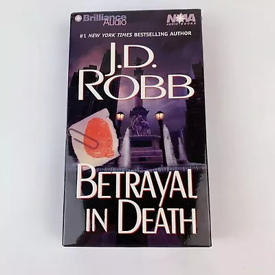 Betrayal In Death J.D. Robb Abridged Audiobook Book On Tape • $14.50