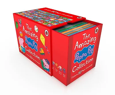 £31.97 • Buy The Amazing Peppa Pig 50 Books Collection Box Set By Ladybird - Ages 3+ - PB