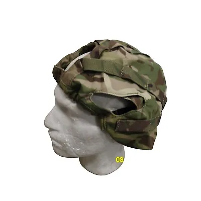 British Army Virtus Revision Removable  Helmet Cover MTP Size Medium Airsoft • £18.50