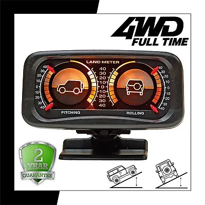 Car Inclinometer Tilt Indicator Gradient Balancer Slope Angle Level Night Vision • $34.95