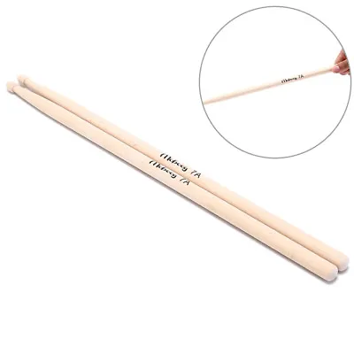 2pcs 7a Wood Drumsticks Stick For Beginner Lightweight Drum Sticksmusicalpa.EN • $15.34