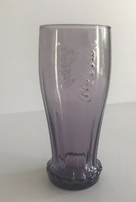McDonald's 2013 Coca-Cola Purple Upside Down Bottle Glass - Limited Edition • $6.48