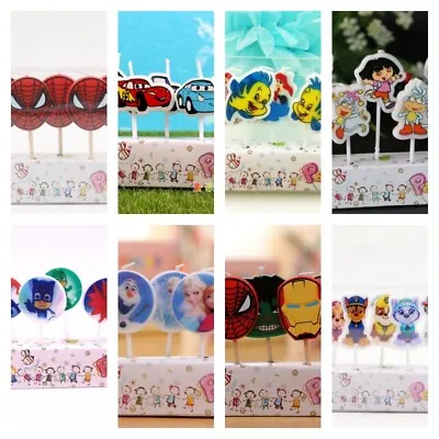 Children Cartoon Birthday Candles (27 To PICK From) • $4.99